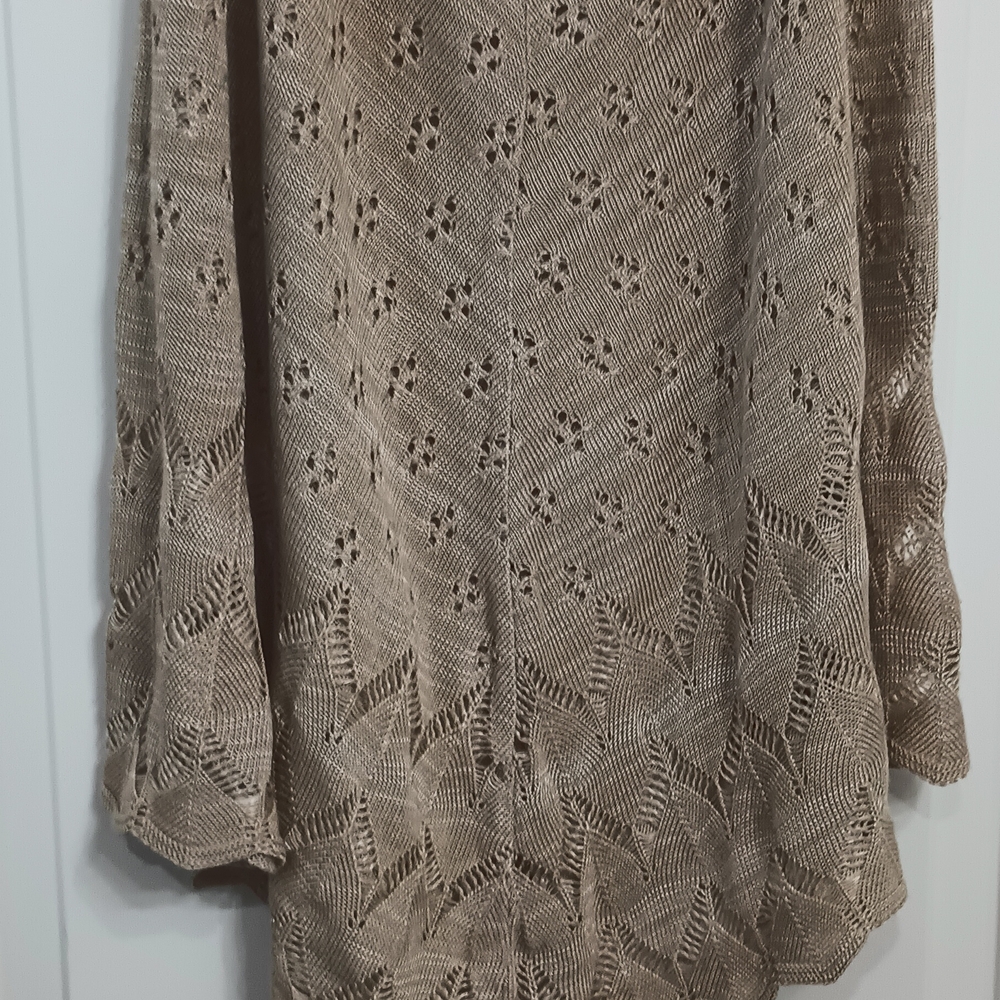 KNITSS Brown Women's Poncho